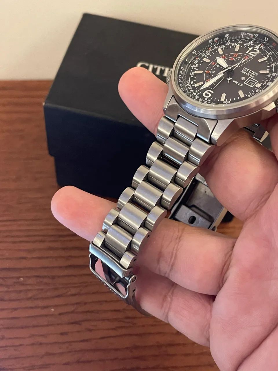 Citizen Eco-Drive Promaster Nighthawk pilot BJ7000-52E - Foto 4