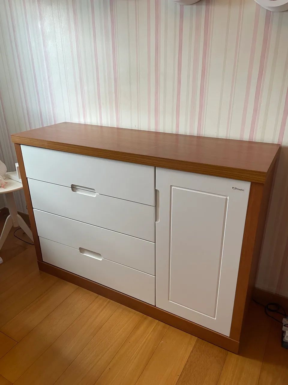 Quadro de bebê (berço, cômoda e guarda roupa) - Foto 4