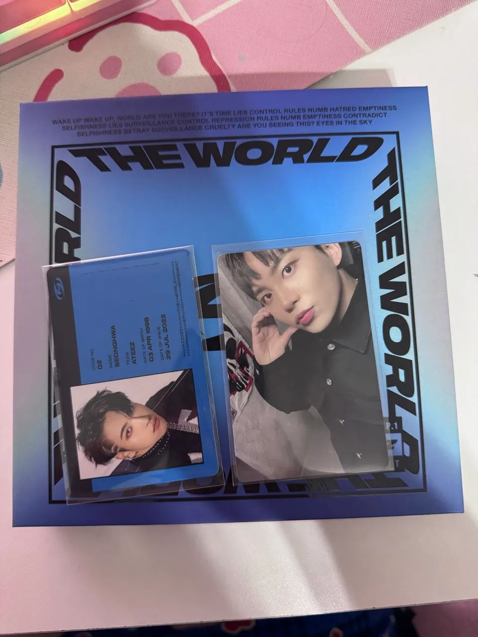 Álbum Kpop Ateez ATEEZ [ THE WORLD EP.1 : MOVEMENT ] 8th Mini
