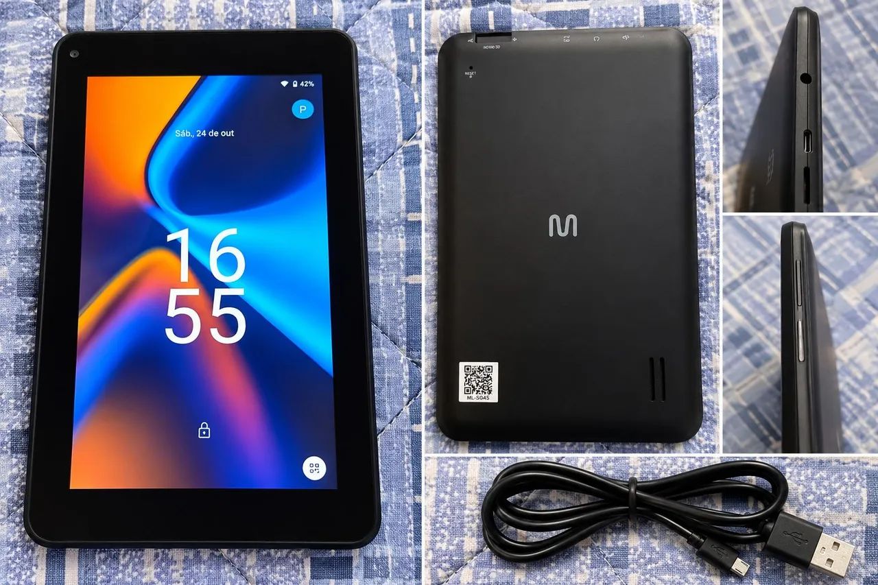Tablet Multi M7 tela 7' wifi Ram 4G 64G androide - Foto 3