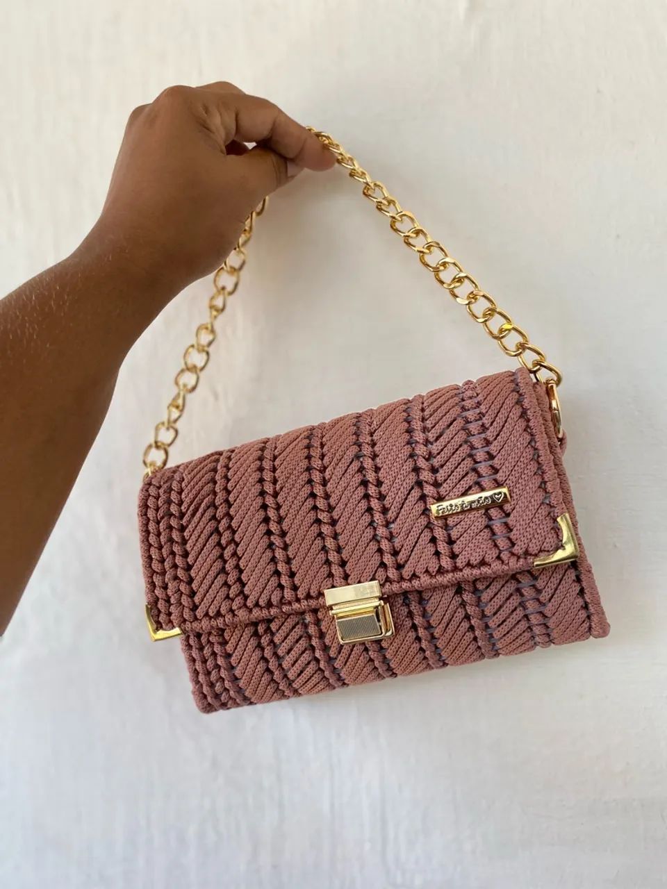 Lindas bolsas com fio Náutico 