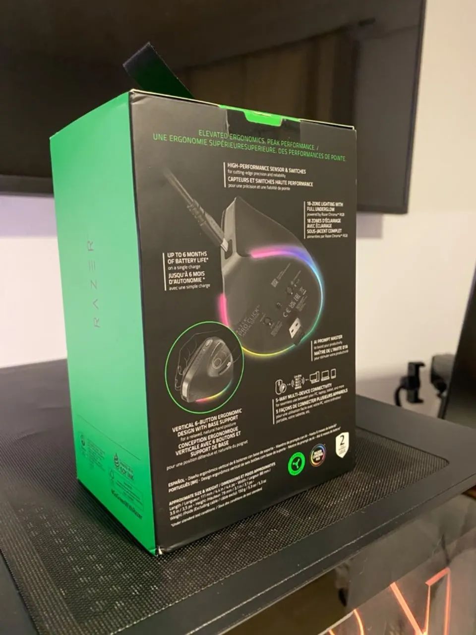 Razer Pro Click V2 Vertical  - Foto 2