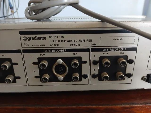 Amplificador Gradiente Model 126 - Foto 4