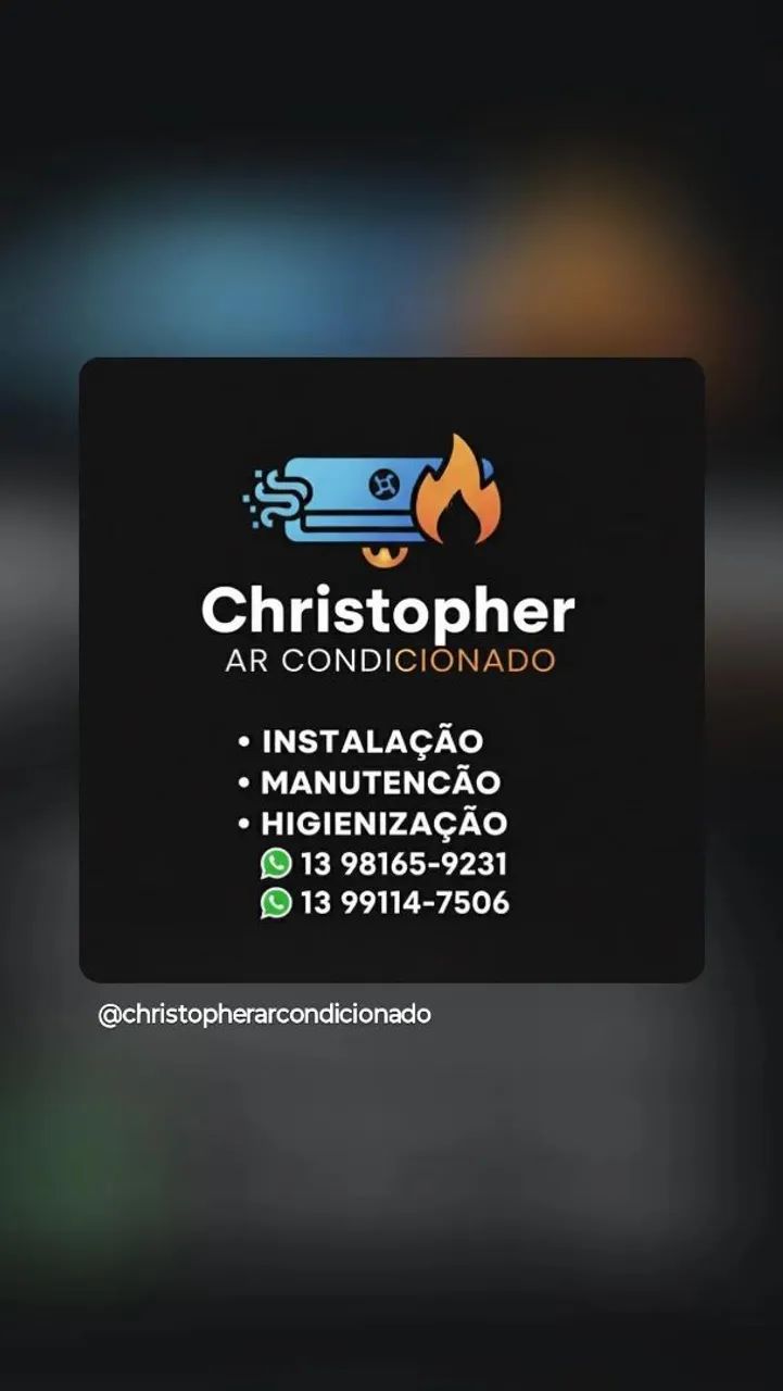 Instalação, manutenção, higienização de ar condiconado