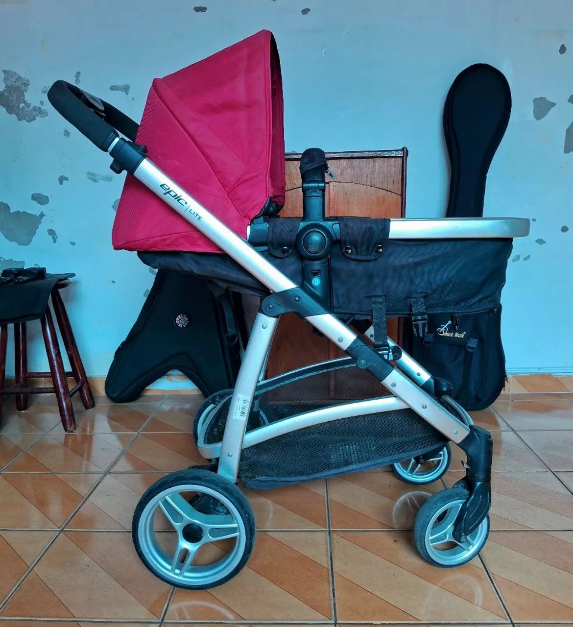 Carrinho de bebê Epic Lite Trio - Foto 3