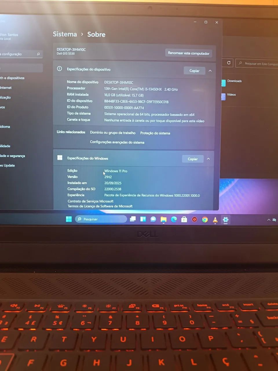 Notebook gamer Dell g15  - Foto 2