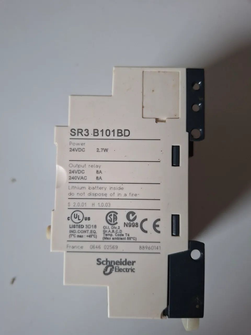 Relé Programável Modular - Com Display e Relógio - 6 Entradas/4 Saídas - 24 Vdc
