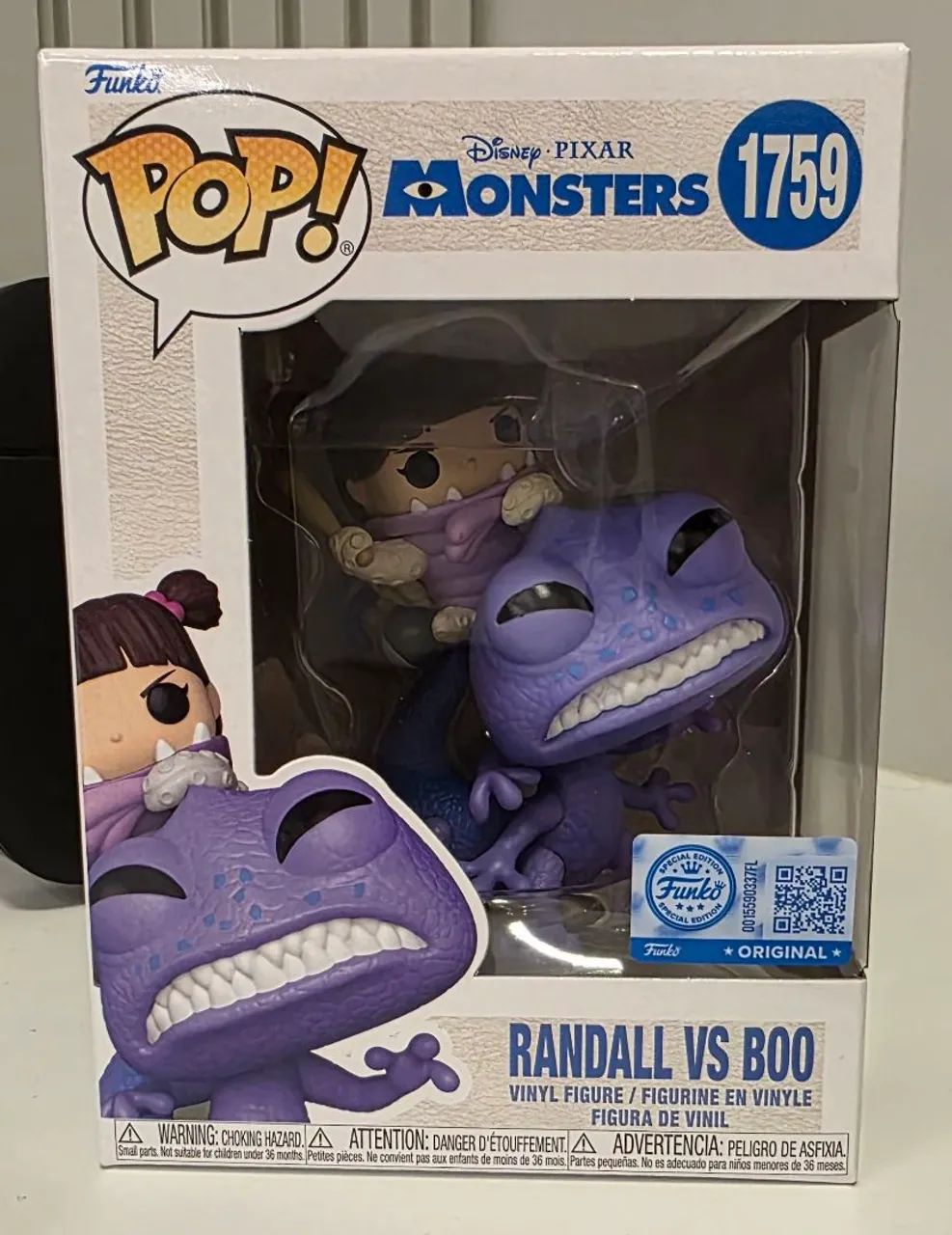 Funko Pop - Randall vs Boo  - 2 versões por um preço especial  - Foto 3