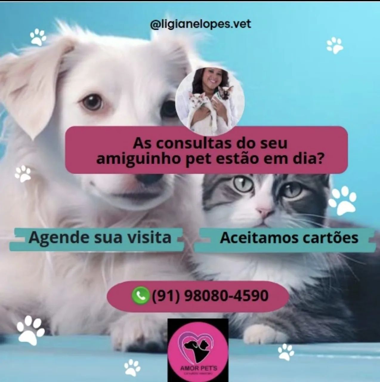 Consulta veterinária!