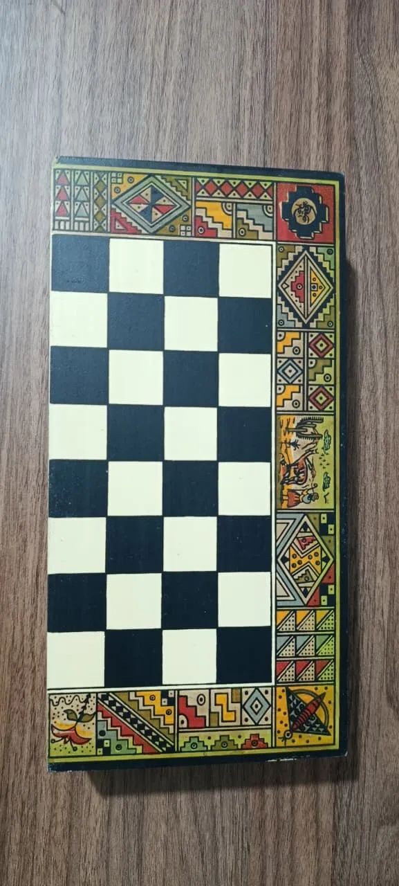 Tabuleiro de xadrez artesanal peruano - Foto 4