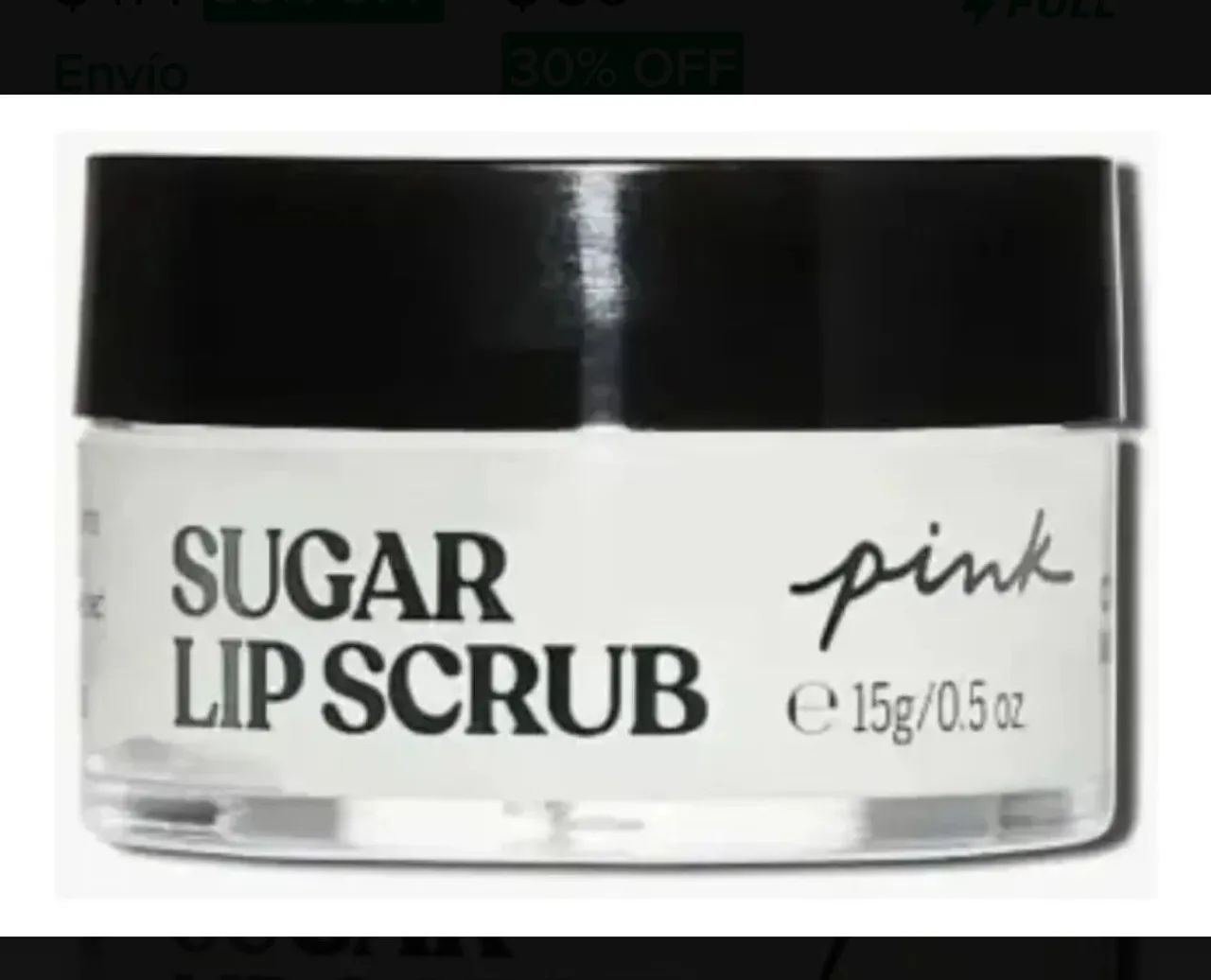 Bálsamo Labial 2x1 Victoria Secrets Sugar Lip Scrub