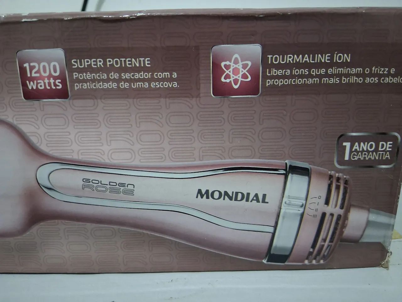 Escova Secadora Mondial Golden Rose - Foto 2