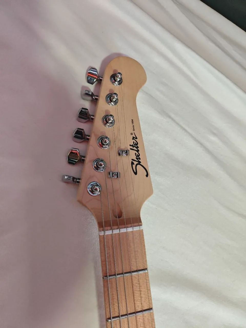 Guitarra Shelter SSW Regulada e Blindada - Foto 5