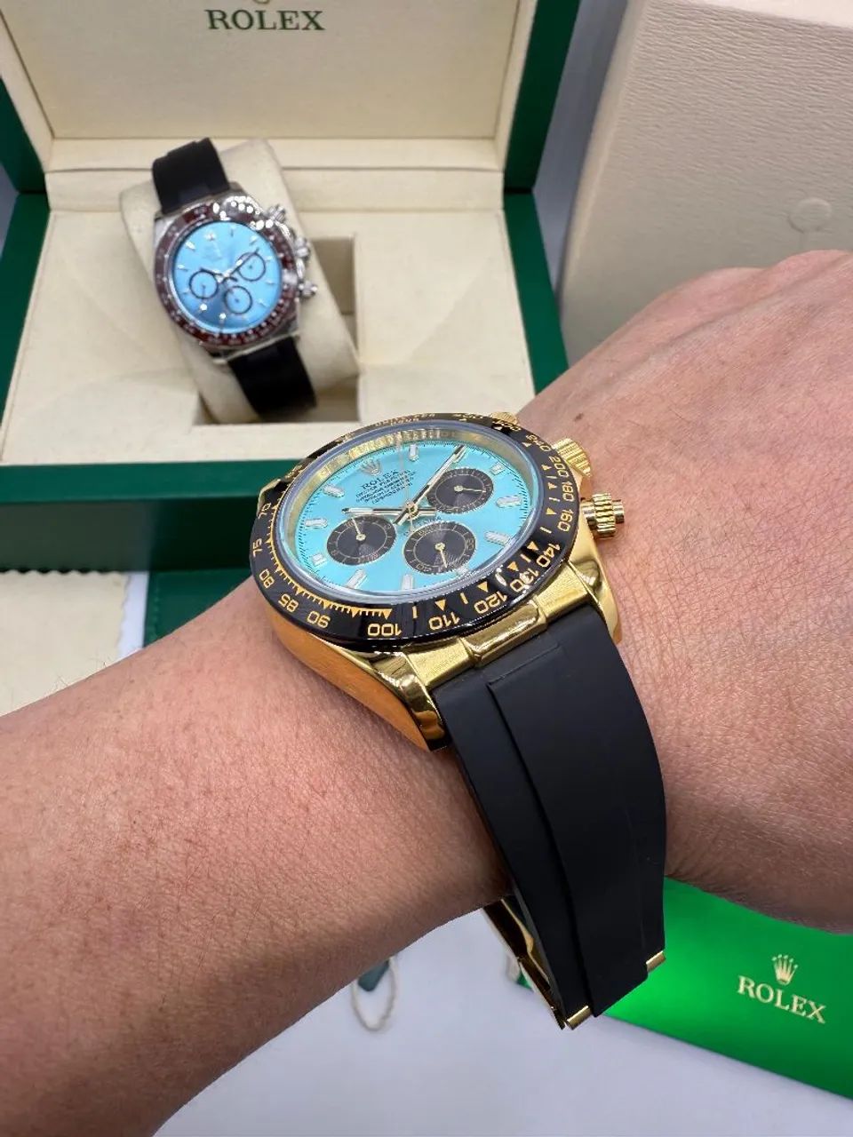 Relógio Masculino Daytona Automático + Caixa Premium  - Foto 5