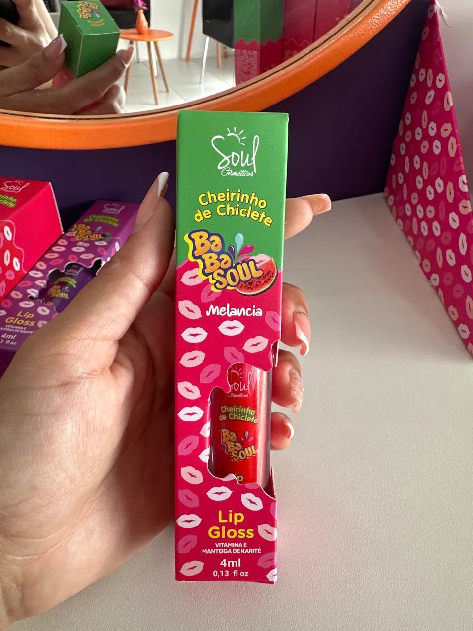 Gloss Babasoul cheirinho de chiclete  - Foto 5