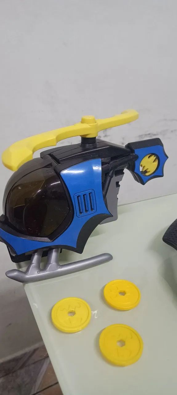 Coleção Batman ( helicóptero, nave, carro e boneco) - Foto 2