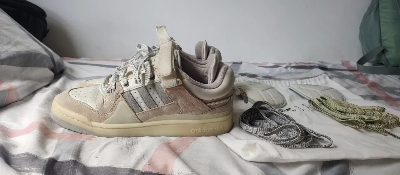 Tênis Adidas Fórum low x Bad bunny - Tam 41 - Foto 3