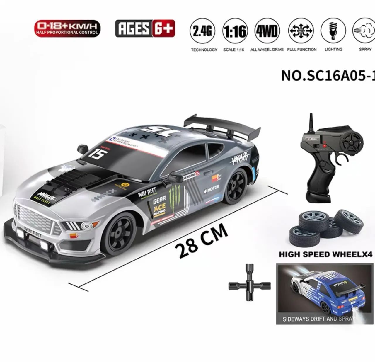 Mustang 4x4 de Drift  - Foto 4
