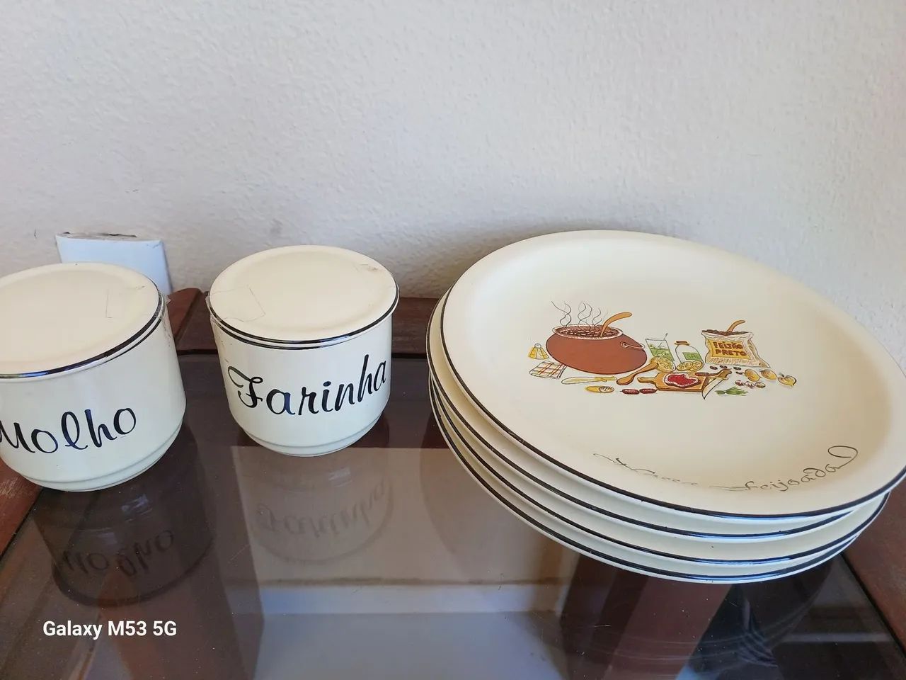 JOGO DE FEIJOADA DE PORCELANA - Foto 3