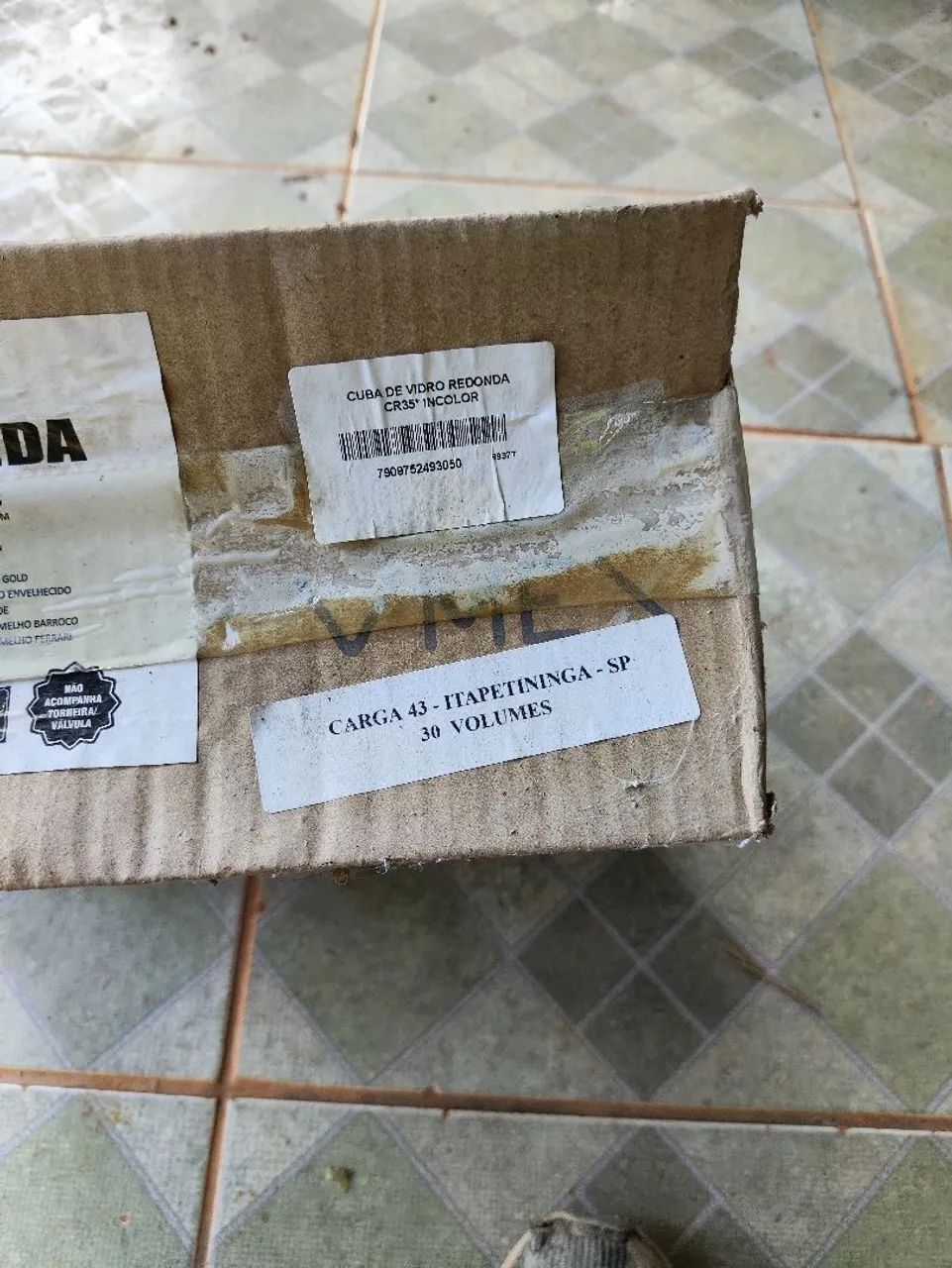 Cuba de vidro redonda 35x35 - Foto 2