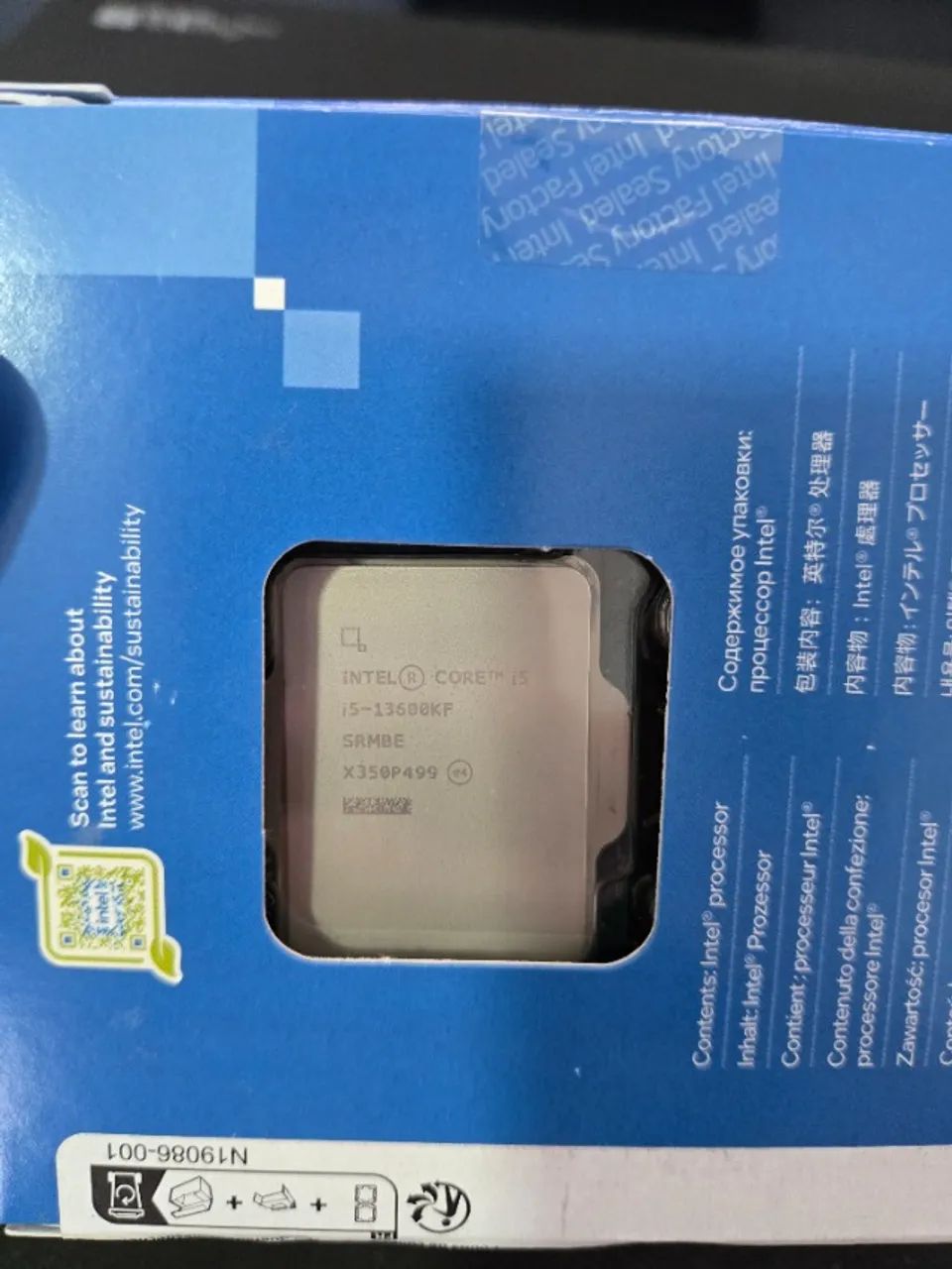 CPU Intel Core i5-13600KF BOX Intel Core i5-13600KF (Raptor Lake) Socket LGA1700 Processor