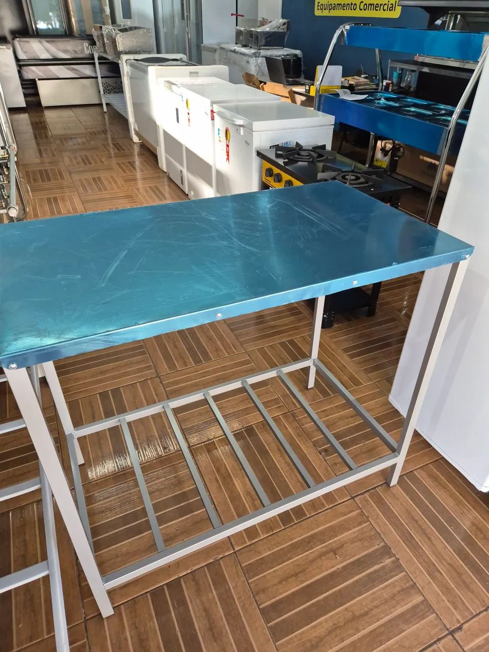 Mesa de inox 1 metro - Foto 3