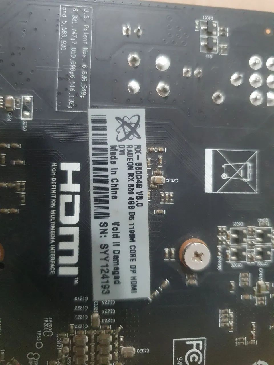 Placa de video rx 560 4gb xfx graphics - Foto 4