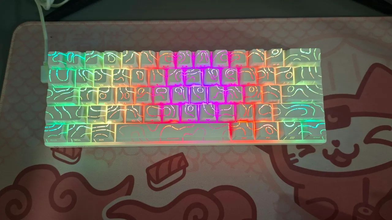 teclado mecânico machenike k500 - Foto 2
