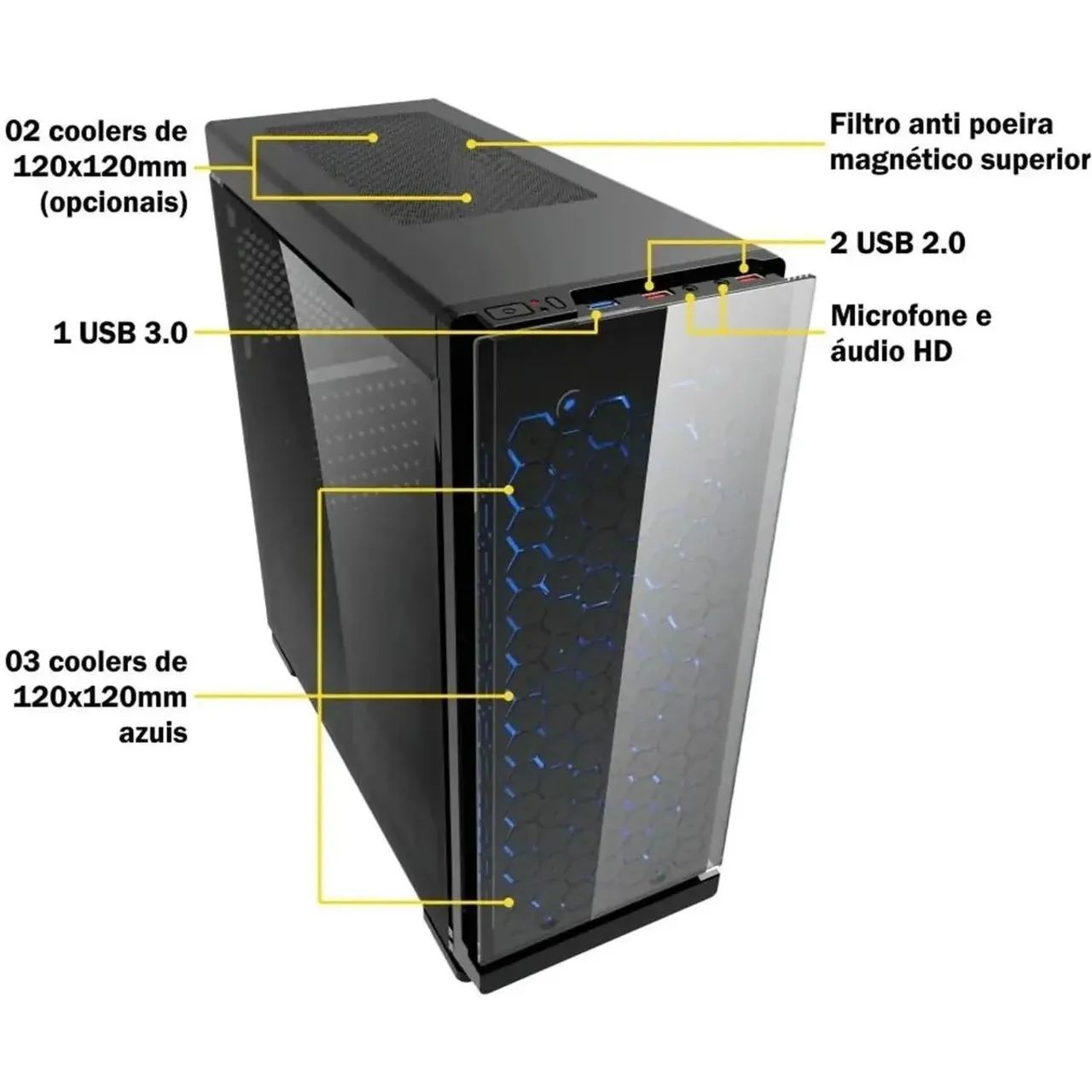 Gabinete gamer - Foto 5