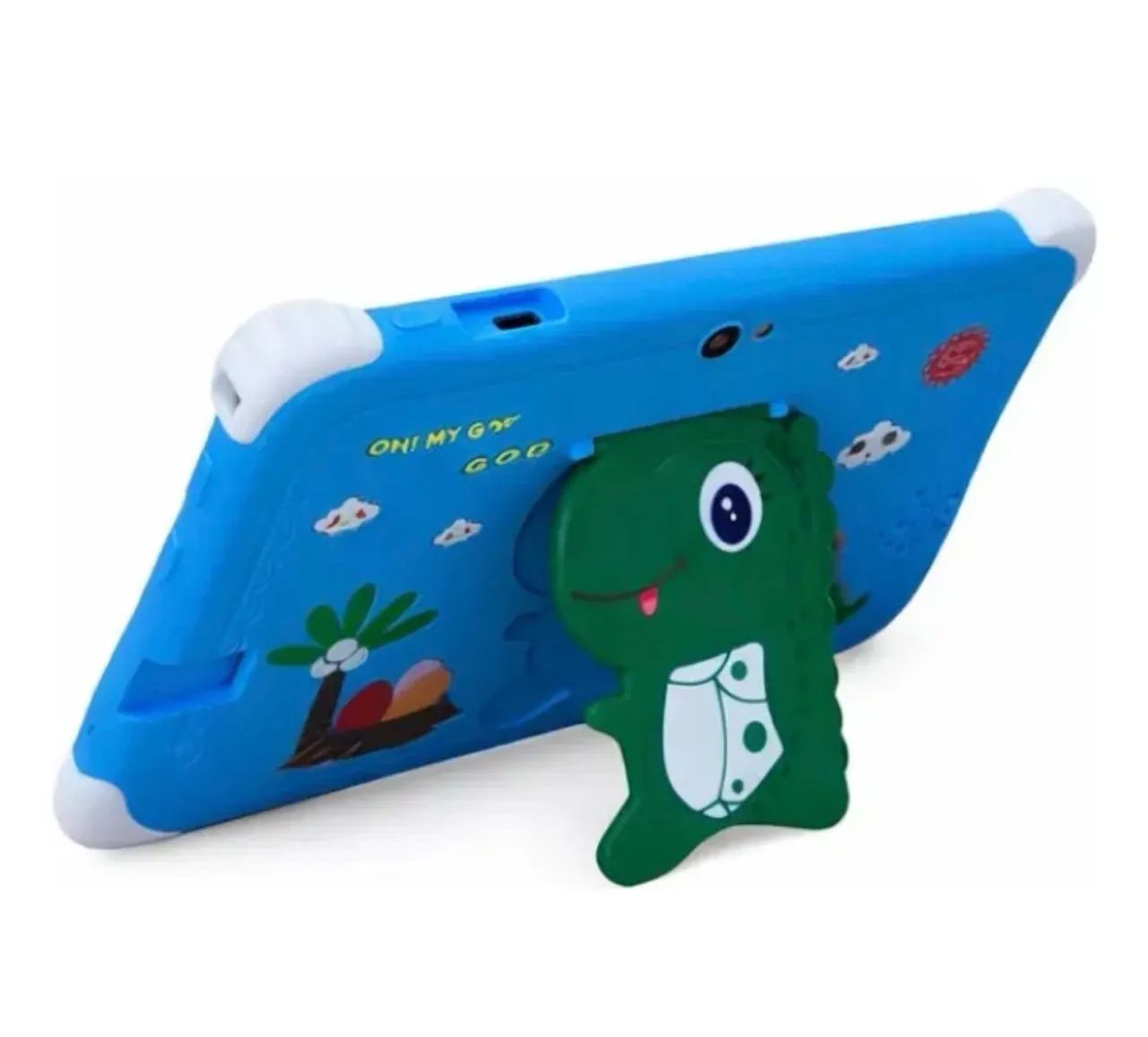 Tablet Infantil 7 Android 13 4gb 64gb Câmera Capa Dino - Foto 5
