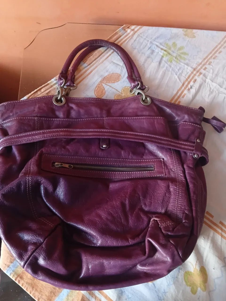 Bolsa couro.  - Foto 4