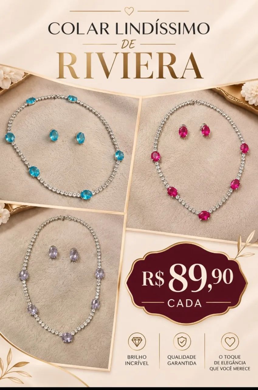 Vendo colar em Rivieras 