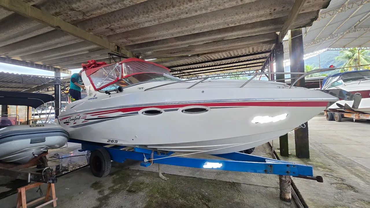 Lancha Ventura 265 diesel - Foto 2