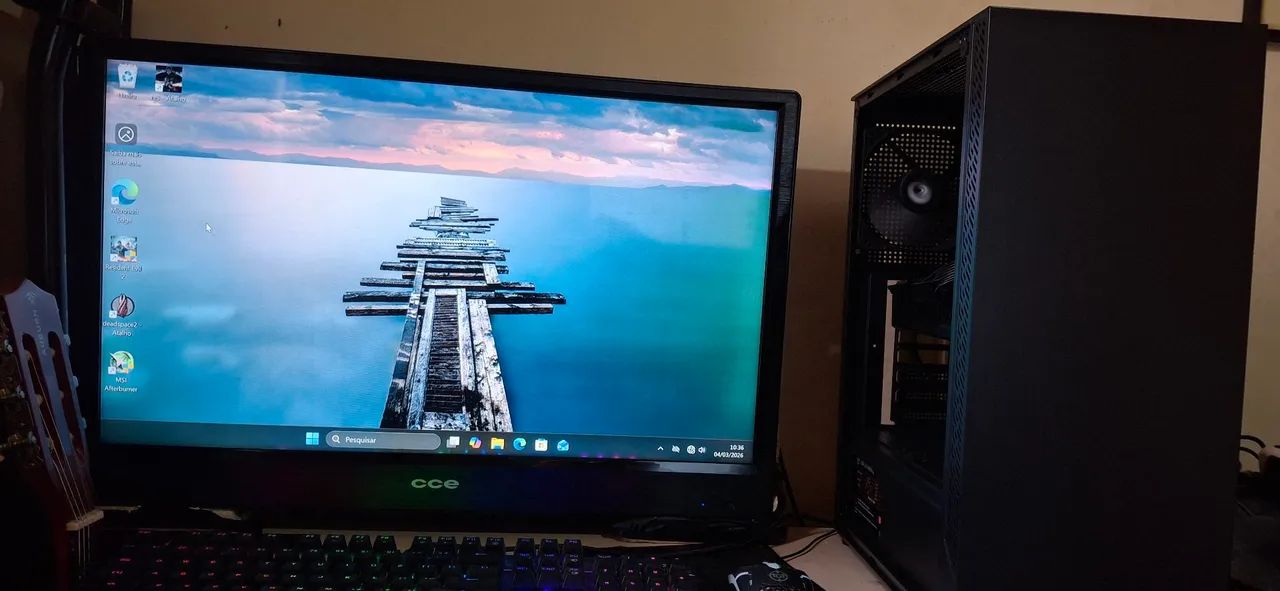 Pc Gamer i5 10400F / Rx 580 / 16GB XPG 