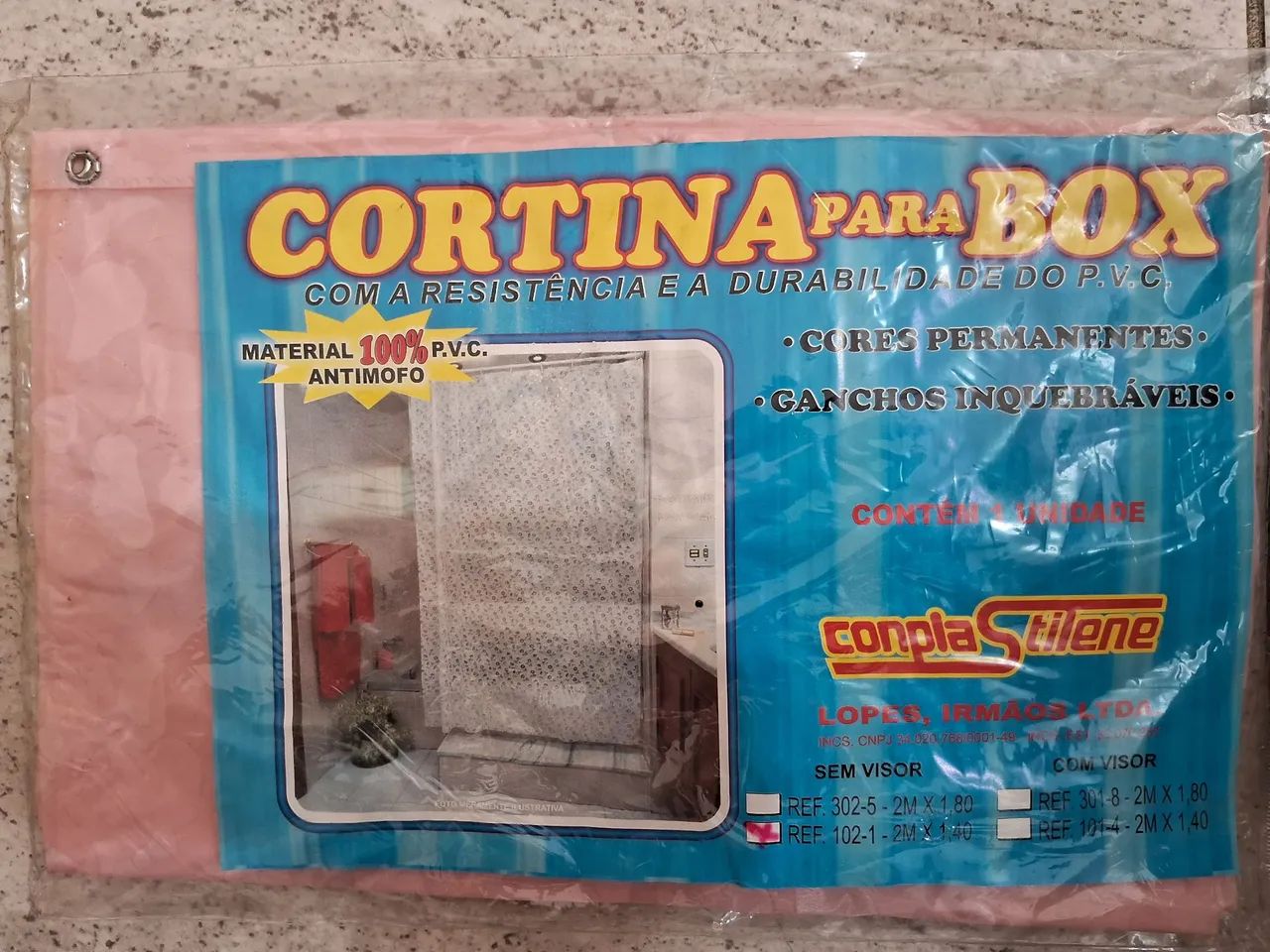 Cortina para box de banheiro  - Foto 6