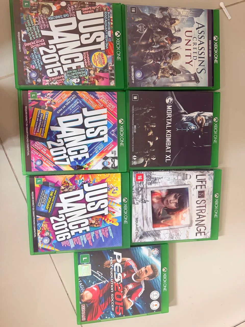 Xbox one com defeito + 7 jogos  - Foto 4