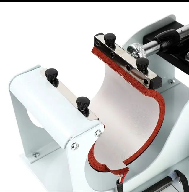 Prensa térmica para canecas + 12 canecas brancas - Foto 4
