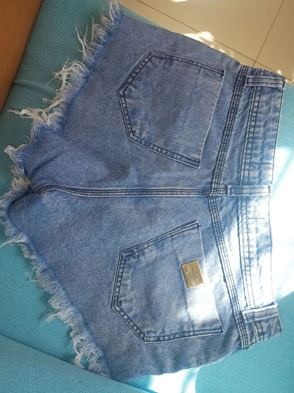 Short jeans feminino Morena Mulata número 38 e 40 - Foto 2