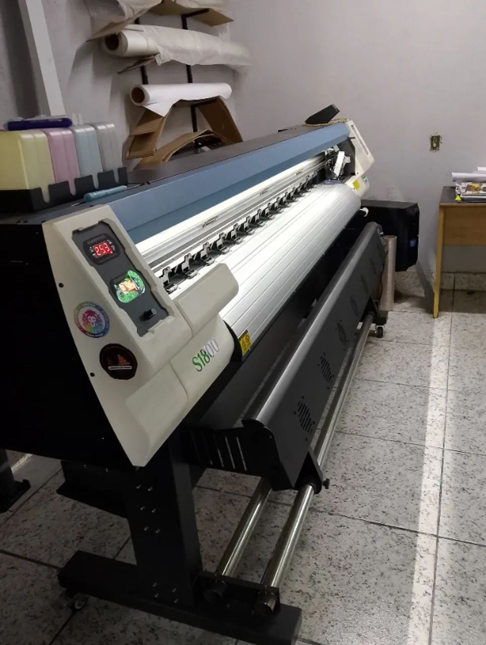 Máquina de impressão digital, plotter, solda banner...