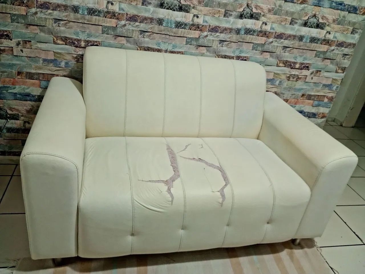 Sofá 2 lugares/ Jacaúna móveis.  - Foto 4