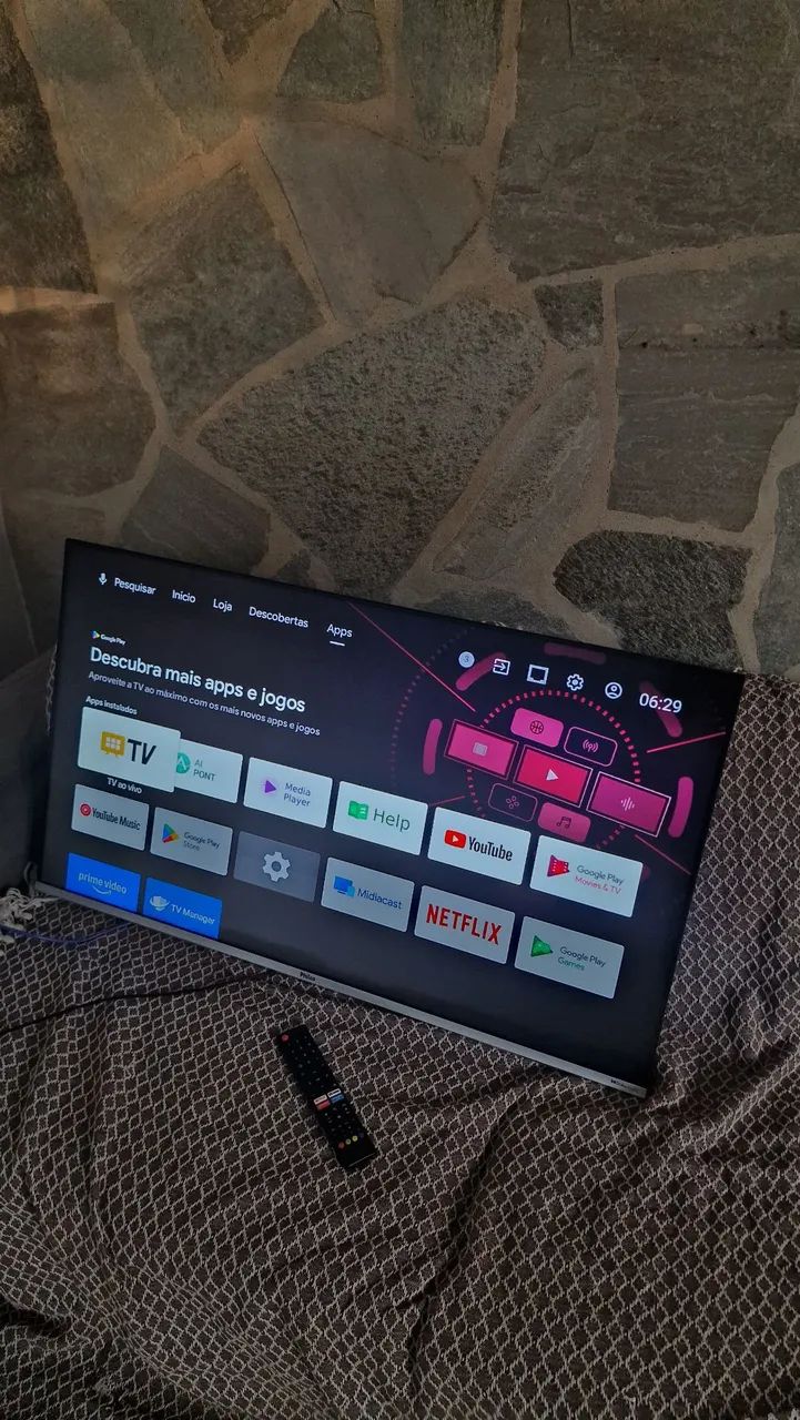 SmarTV PHILCO 43 POLEGADAS FULL HD ANDROID TV GOOGLE PLAY SEMINOVA ENTREGO - Foto 4