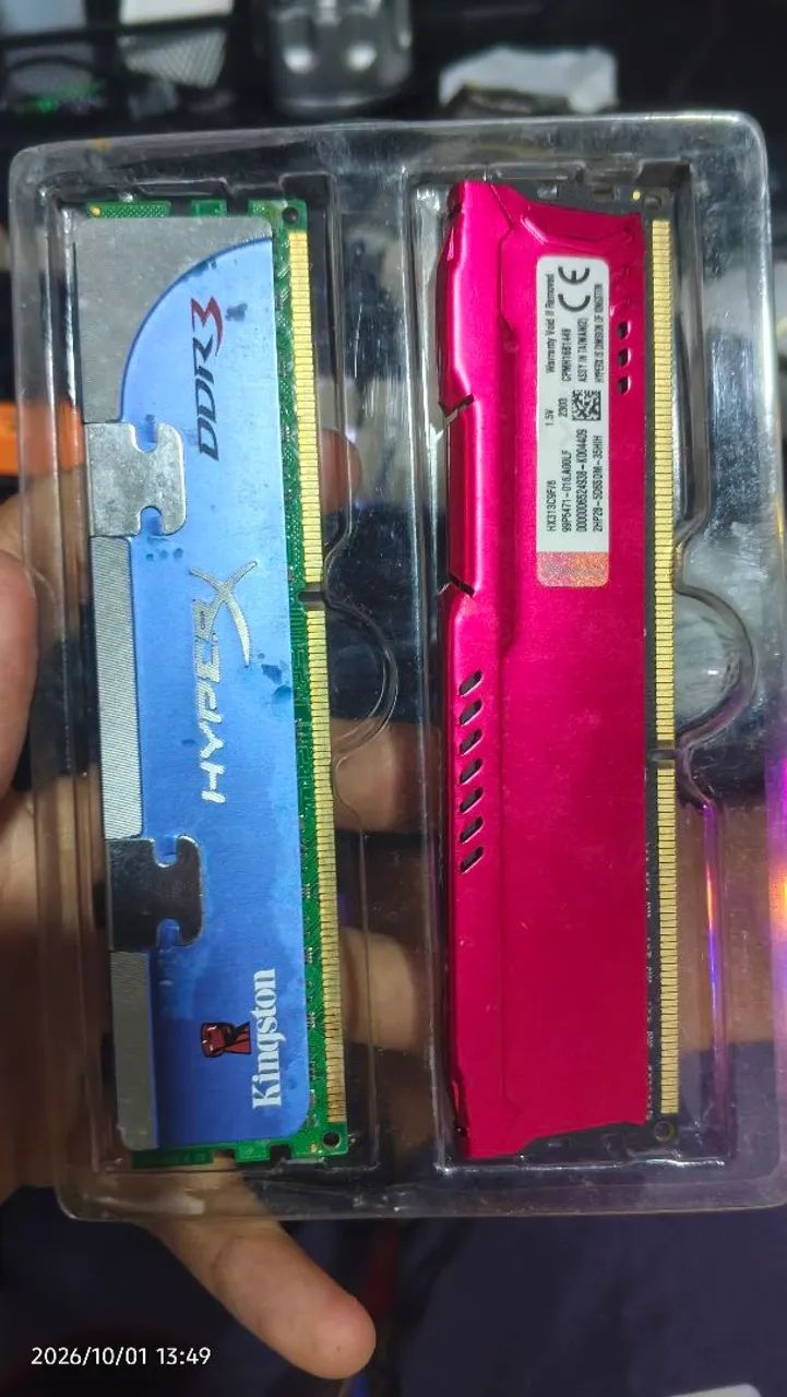 MEMÓRIA RAM 8GB DDR3