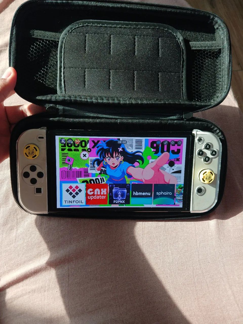 Nintendo switch Oled Desbloqueado - Foto 2
