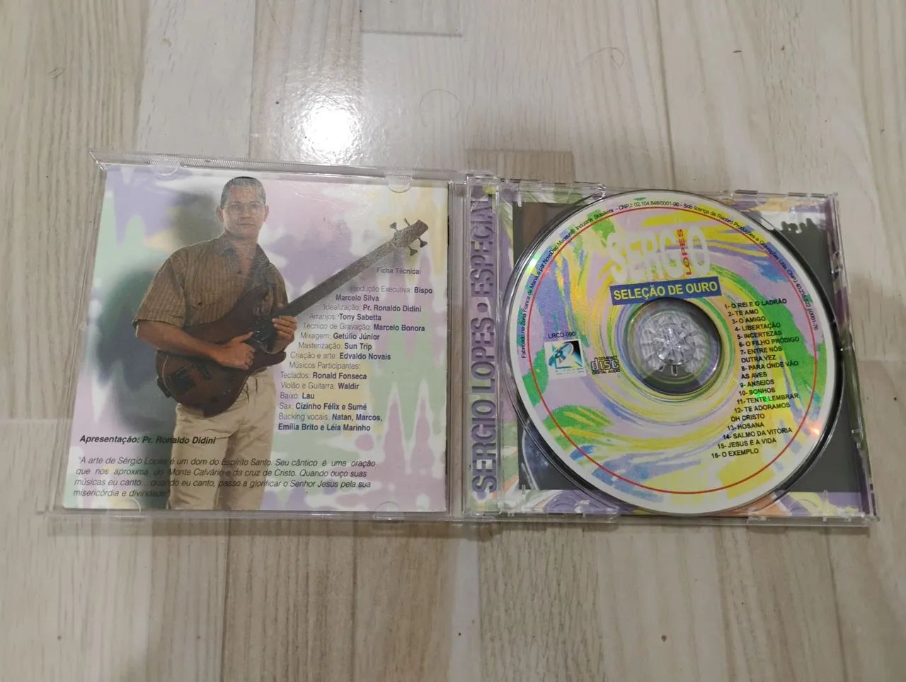 Cd gospel Sérgio Lopes seleção de ouro - Foto 3