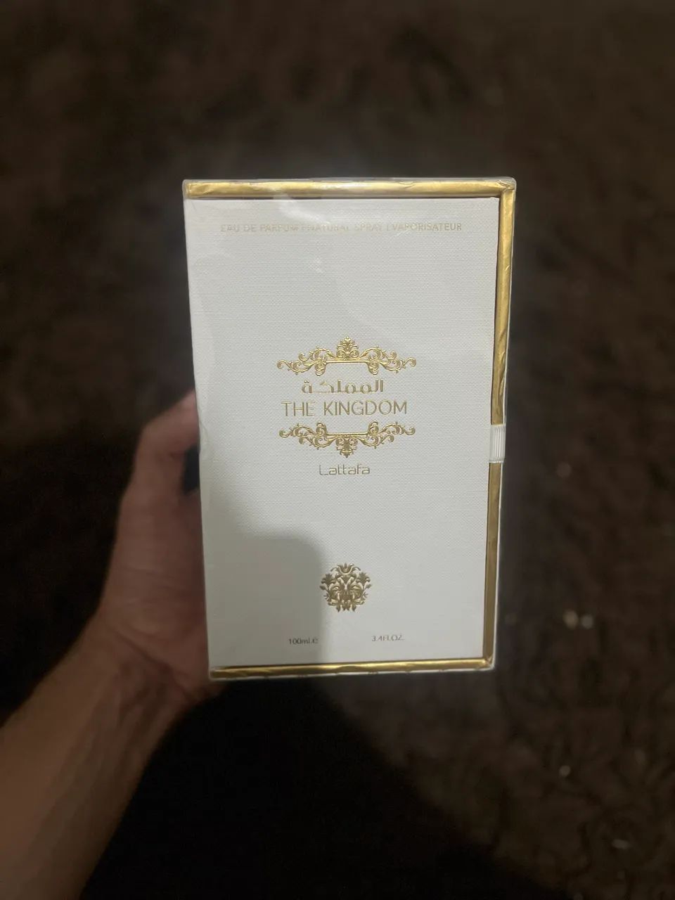 Perfume Lattafa The Kingdom 100ml Lacrado Original
