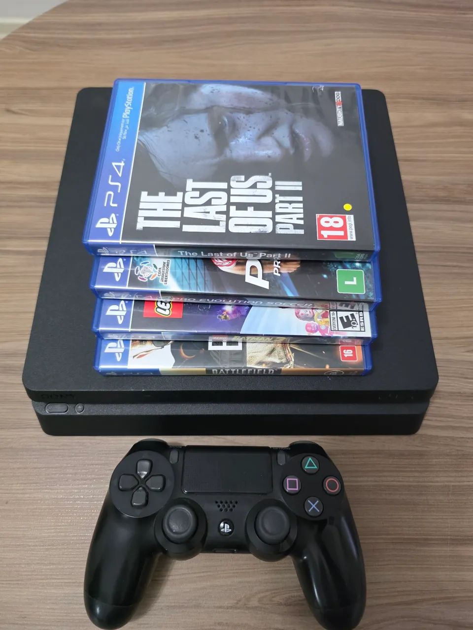 Playstation 4 Slim com jogos - Foto 2