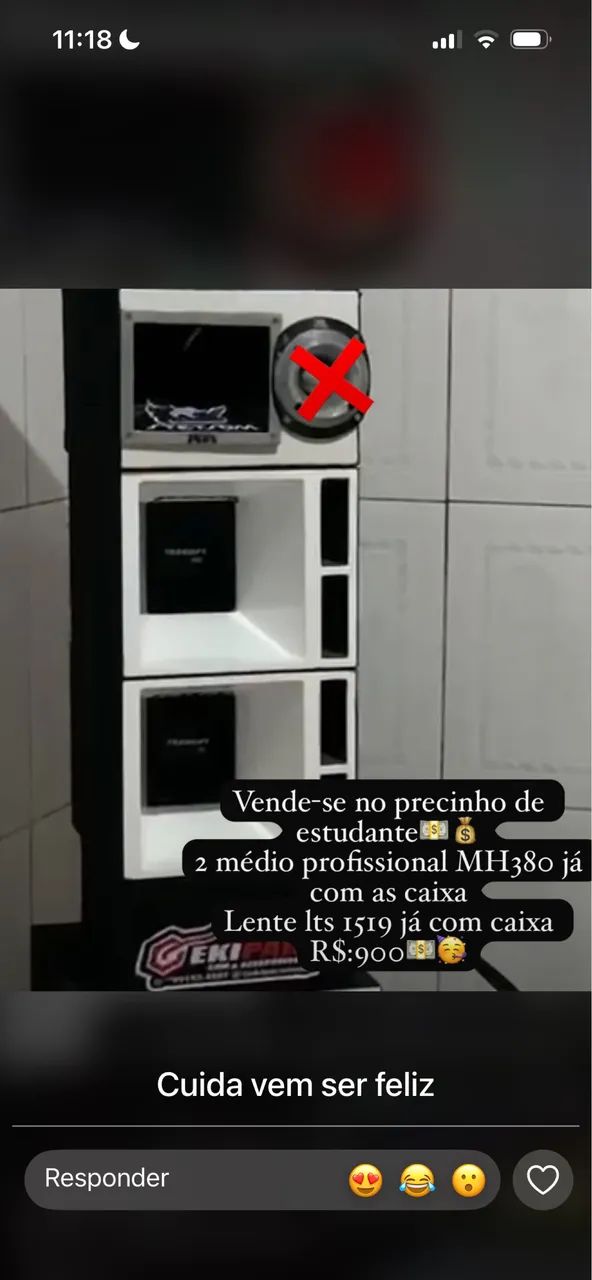 Médio de 8 pol 