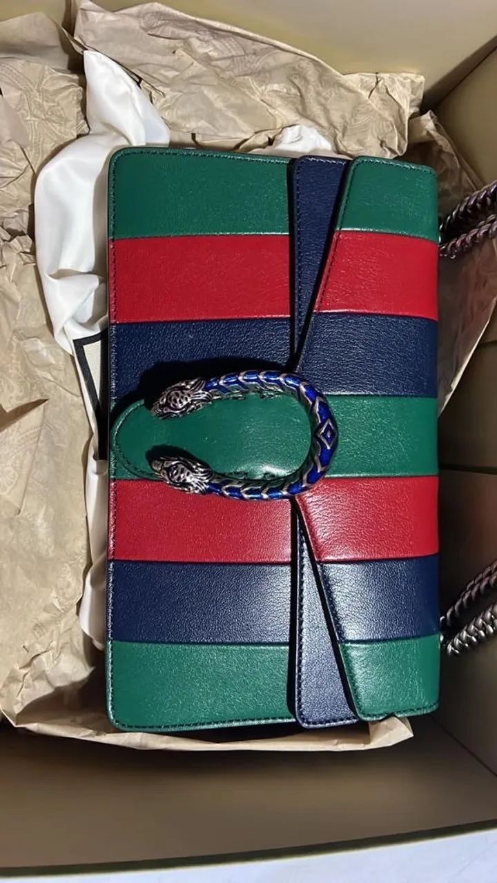 Bolsa Gucci Tricolor  - Foto 4