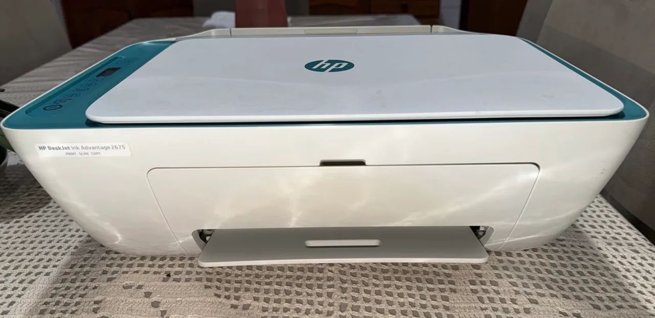 IMPRESSORA MULTIFUNCIONAL HP DESKJET 2675 - WI-FI E USB - Foto 4