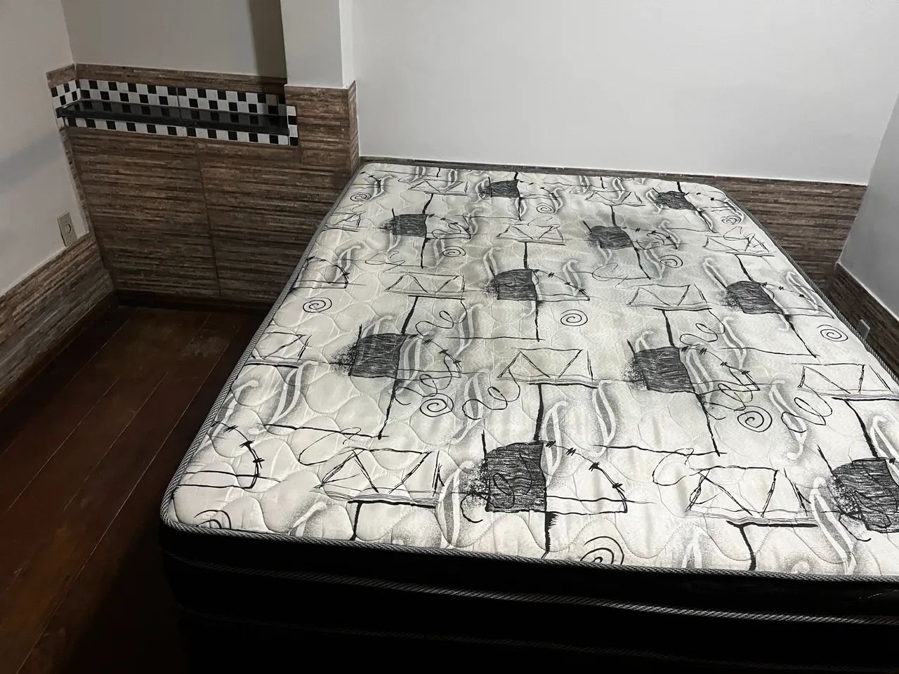 Cama box casal com colchão  - Foto 4